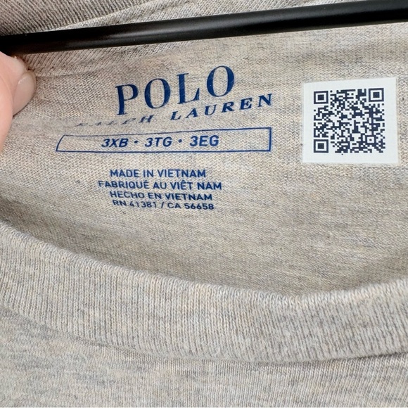 Polo Ralph Lauren Gray T-Shirt 3X - Picture 8 of 8